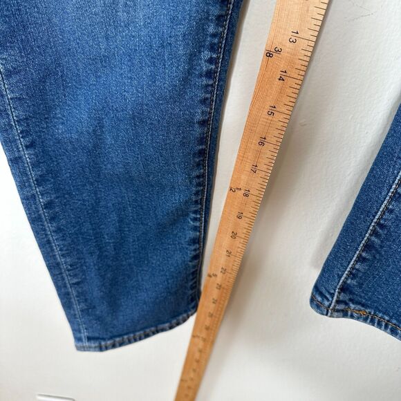 Levi's Medium Blue Wash Wedgie Skinny High Rise Button Fly Jean Size 32 - Picture 12 of 15